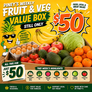Piney's Weekly Fruit & Veg Box