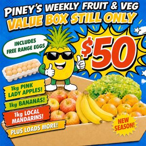 Piney's Weekly Fruit & Veg Box