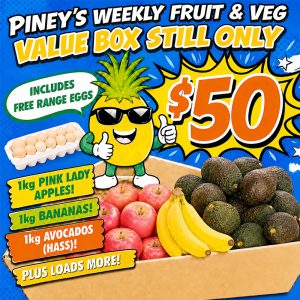 Piney's Weekly Fruit & Veg Box